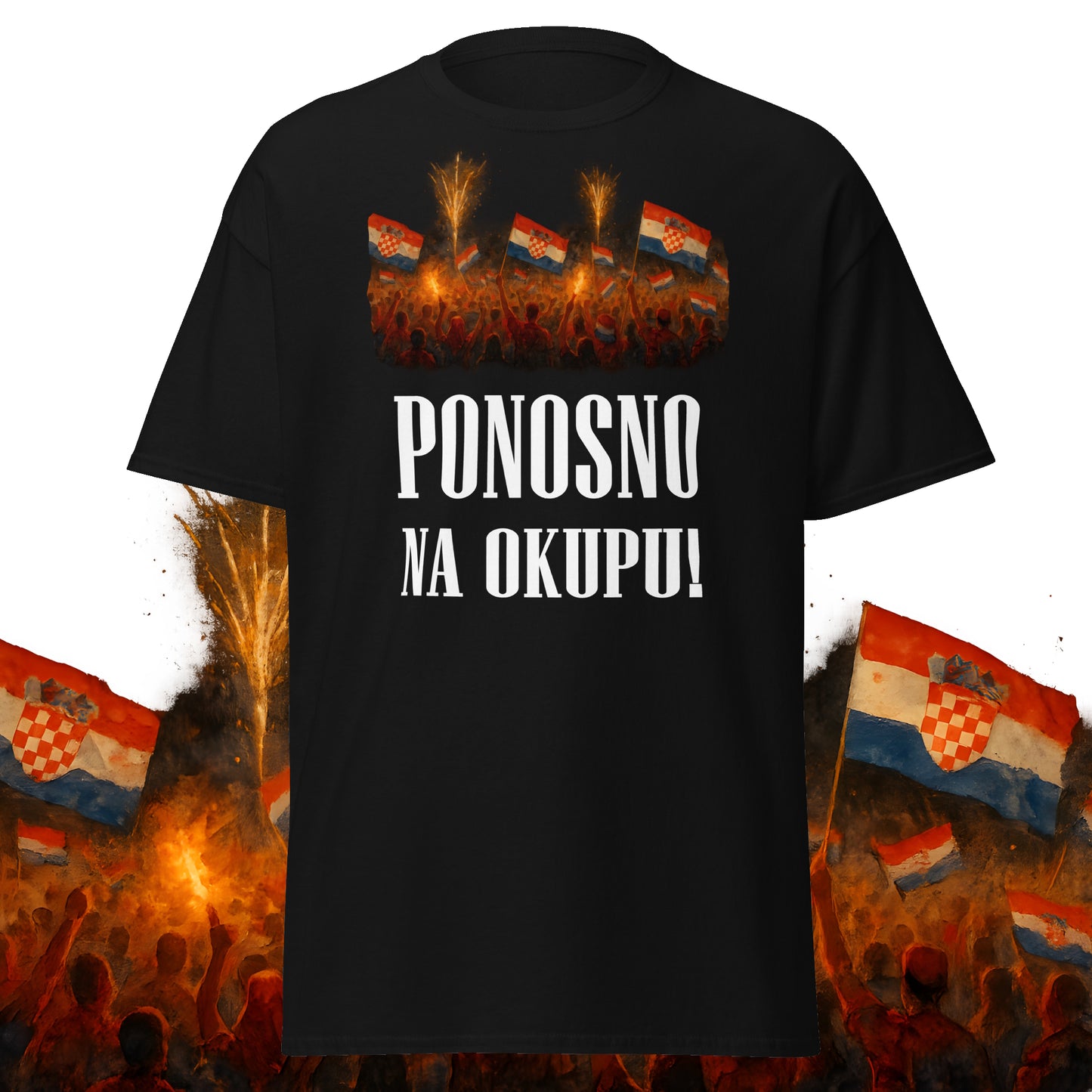 Majica "Ponosno na okupu!"
