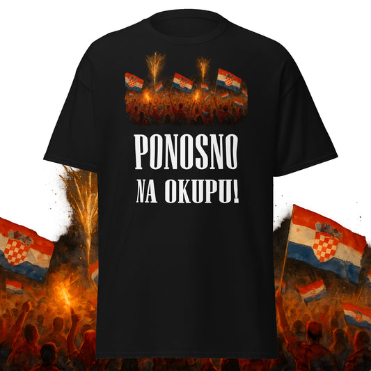 Majica "Ponosno na okupu!"